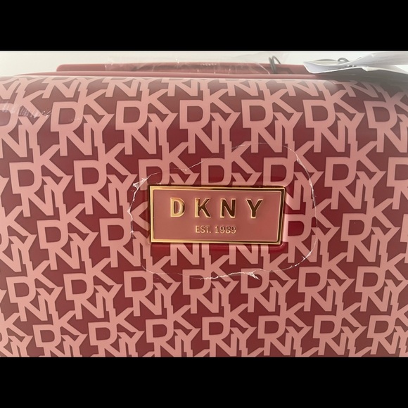 DKNY Vinatge Sig Beautycase Travel Hard Case - Picture 3 of 6